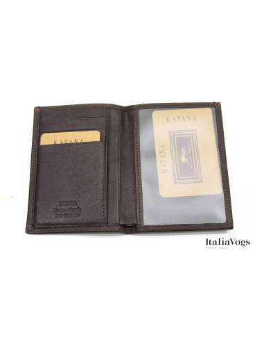Обкладинка на документи з НАТУРАЛЬНОЇ ШКІРИ  KATANA K753090