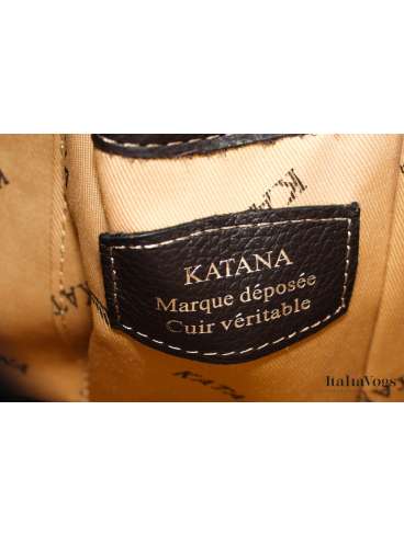 Чоловіча сумка через плече з НАТУРАЛЬНОЇ ШКІРИ KATANA K69304