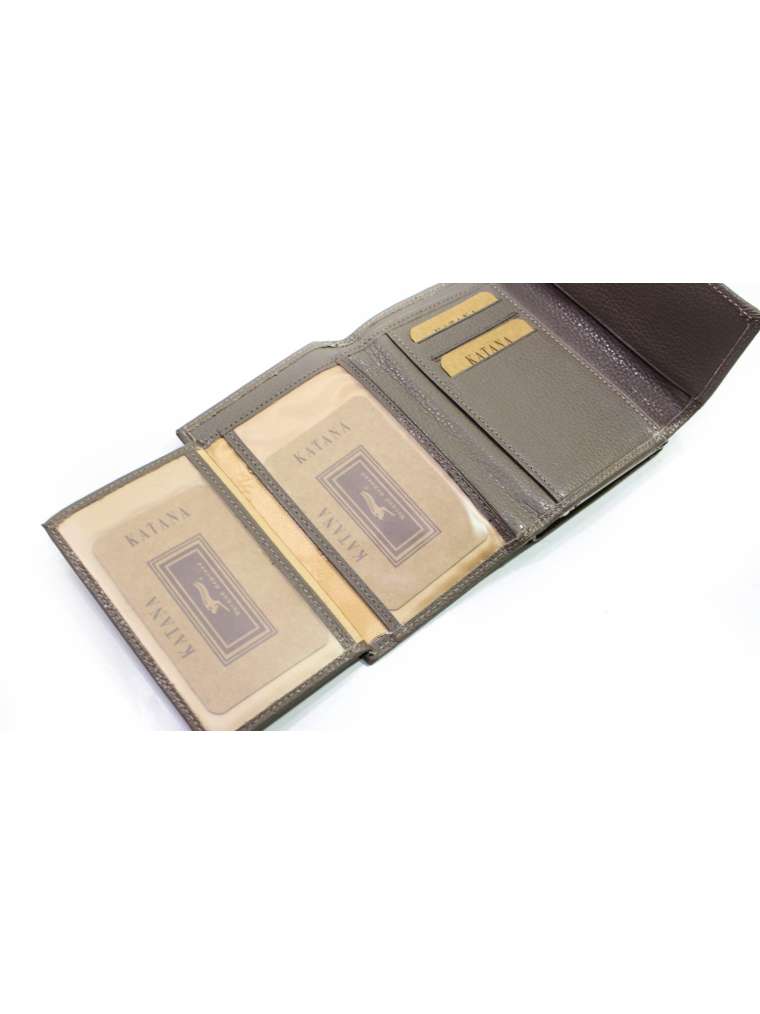 Маленький гаманець з НАТУРАЛЬНОЇ ШКІРИ KATANA K953011