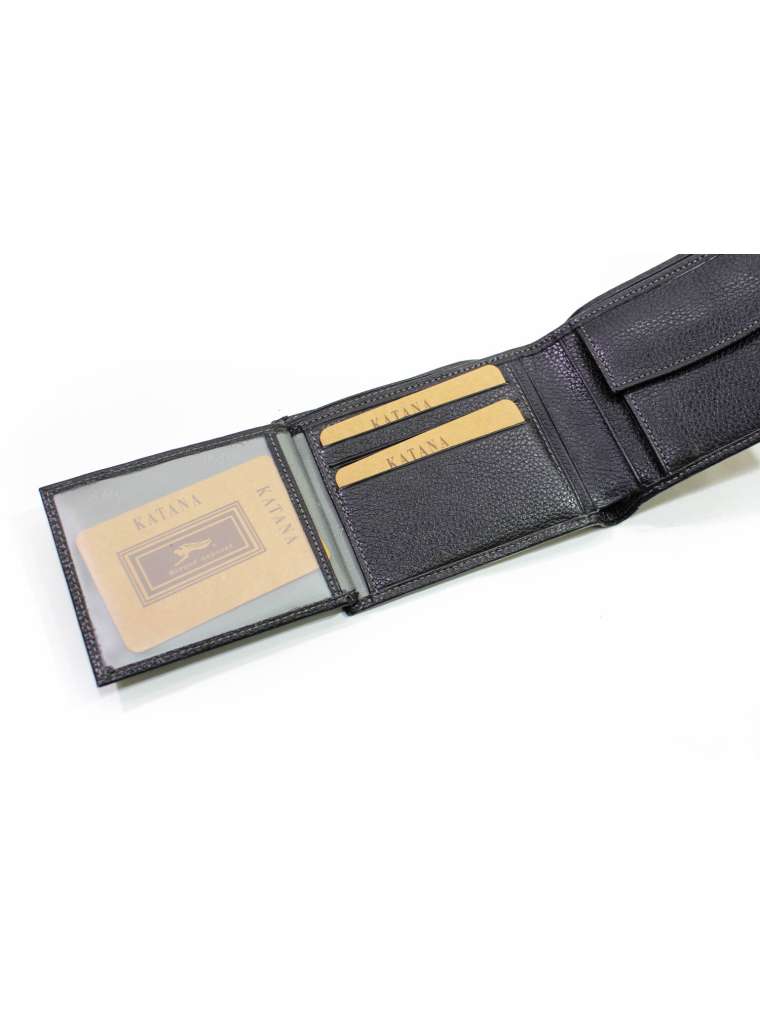 Чоловіче портмоне з НАТУРАЛЬНОЇ ШКІРИ KATANA K953070