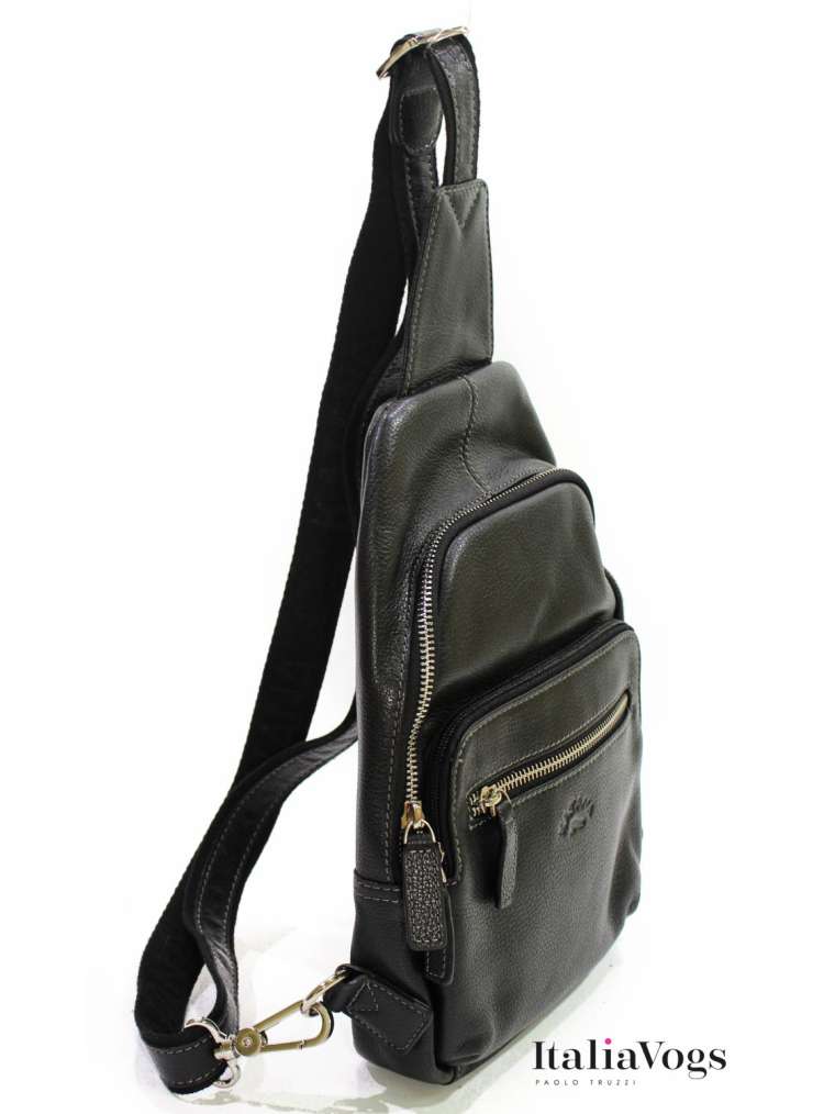 Чоловіча сумка на плече з НАТУРАЛЬНОЇ ШКІРИ KATANA K69515