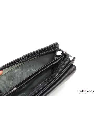 Чоловіча барсетка на руку з НАТУРАЛЬНОЇ ШКІРИ KATANA K69311