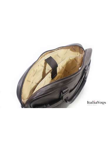 Чоловіча сумка для ноутбуку з НАТУРАЛЬНОЇ ШКІРИ KATANA K69356