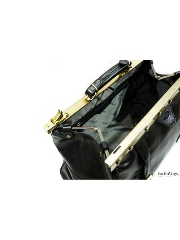Дорожній саквояж з НАТУРАЛЬНОЇ ШКІРИ KATANA K8253