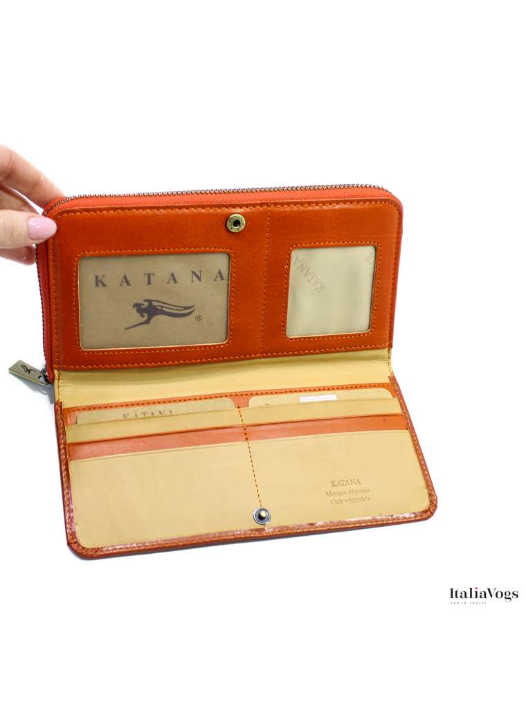 Гаманець з НАТУРАЛЬНОЇ ШКІРИ KATANA K388127