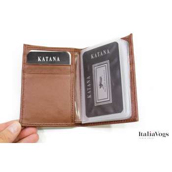 Візитниця з НАТУРАЛЬНОЇ ШКІРИ KATANA K553038