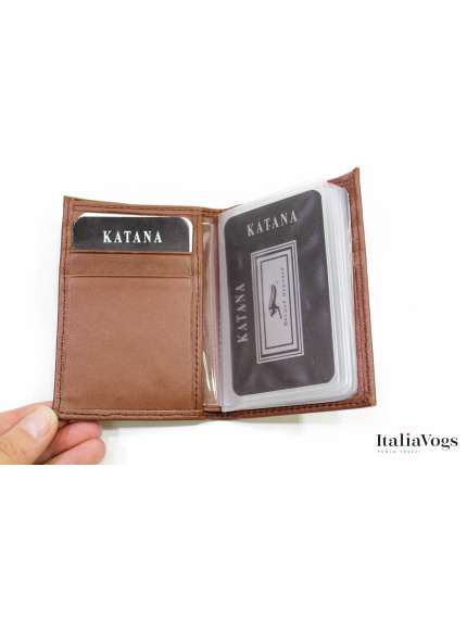 Візитниця з НАТУРАЛЬНОЇ ШКІРИ KATANA K553038