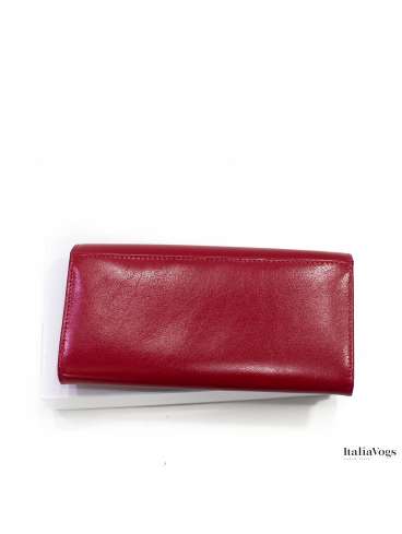 Жіночий гаманець на кнопці з НАТУРАЛЬНОЇ ШКІРИ VALW09