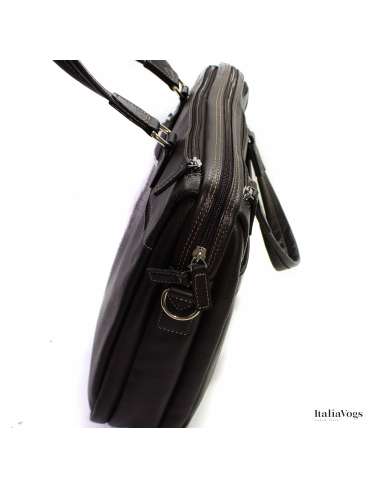 Чоловіча сумка для ноутбуку з НАТУРАЛЬНОЇ ШКІРИ KATANA K69355