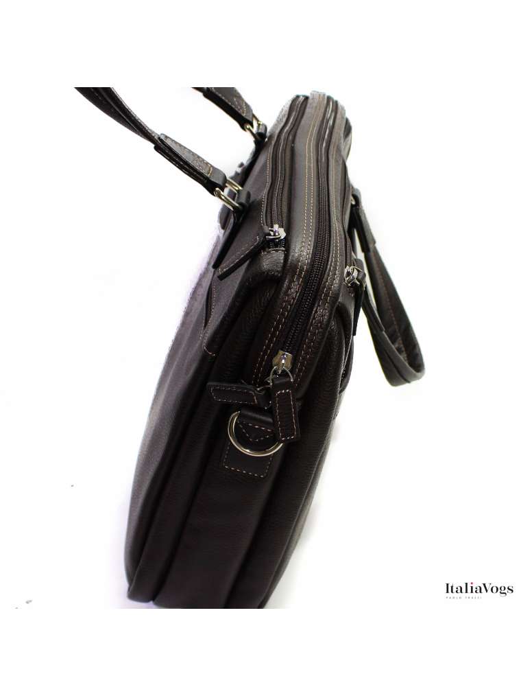 Чоловіча сумка для ноутбуку з НАТУРАЛЬНОЇ ШКІРИ KATANA K69355