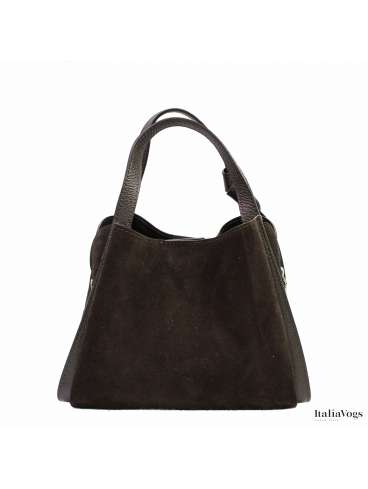 Жіноча сумка з НАТУРАЛЬНОЇ ШКІРИ ТА ЗАМШІ XN2100