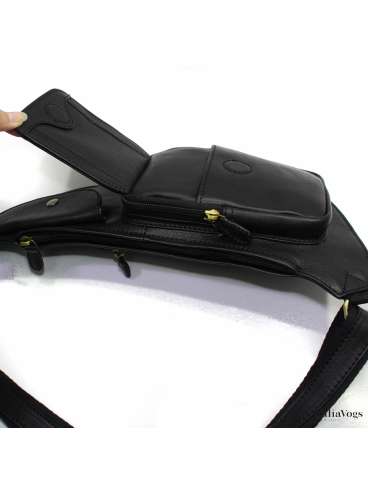 Чоловіча сумка з НАТУРАЛЬНОЇ ШКІРИ KATANA K32524