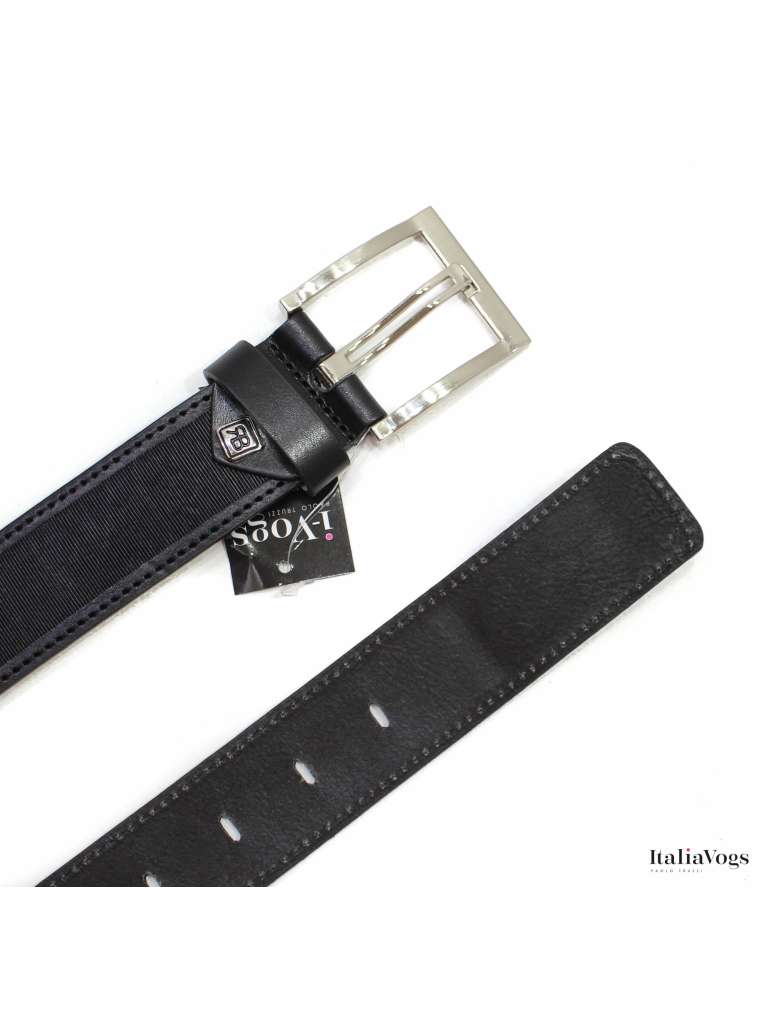 Чоловічий ремінь з НАТУРАЛЬНОЇ ШКІРИ RENATO BALESTRA M1854/ST1000RIGHE